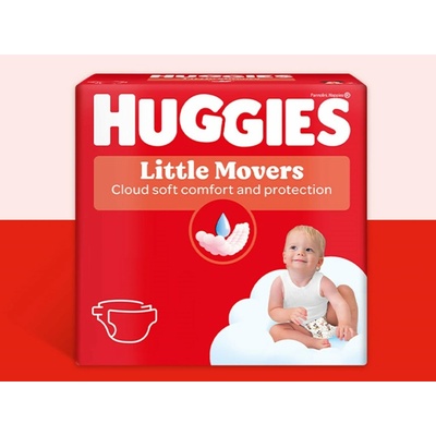 Huggies Little Movers 5 126 ks