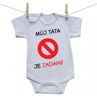 Boodyy Body s krátkým rukávem Můj táta je zadaný