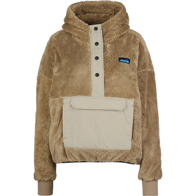 KAVU Дамски поларен пуловер KAVU Women's Moon Ridge Fleece jumper - Buff - размер XS (105-6719-0111)