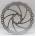 LifeLine 180mm Disc Brake Rotor - Silver