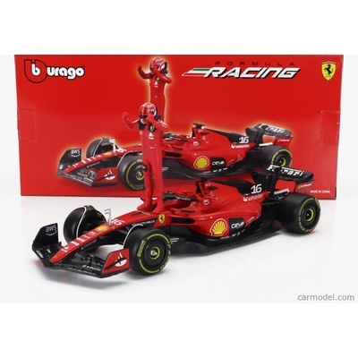 Bburago Ferrari F1 Sf 23 Team Scuderia Ferrari N16 Sezóna 2023 Charles Leclerc červená čierna 1:24