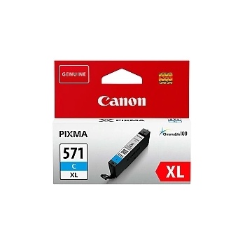 Canon CLI-571XL C + Canon Photo Paper Variety Pack A4 & 10 x 15cm (VP-101) (0332C001AA_0775B079AA)
