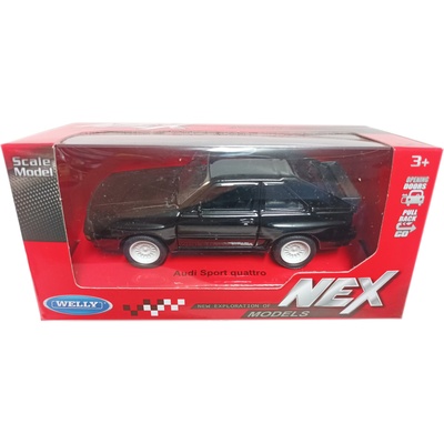 Welly Метална кола с отварящи се врати Ауди спорт Куатро Audi Sport quattro Welly