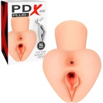  Мастурбатор от кибер кожа, вагина и анус - Pick Your Pleasure XL Light (PIPERD62521)