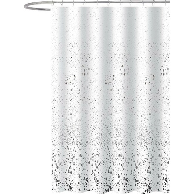 DuraHome Záves kúpeľňový 180 × 180 cm PES, vzorovaný_CY-213688