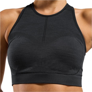 Odlo Дамски спортен сутиен Odlo Women's Seamless Performance Wool Medium Sport Bra Sports bra - Black - размер XS (114-3962-0112)