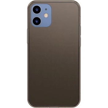 Image 1 of Baseus Apple iPhone 12 Frosted Glass cover black (WIAPIPH54N-WS01)