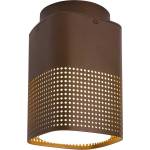 Nordlux - Външно таванно осветително тяло SIDARA 1xE27/15W/230V IP54 кафяво (NX0849)