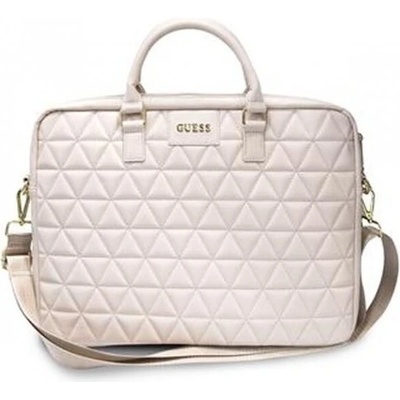 GUESS Quilted 15" 3700740469316 eiko koža ružová
