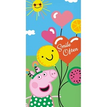 Carbotex bavlnená osuška 70 x 140 cm Peppa Pig PP213016