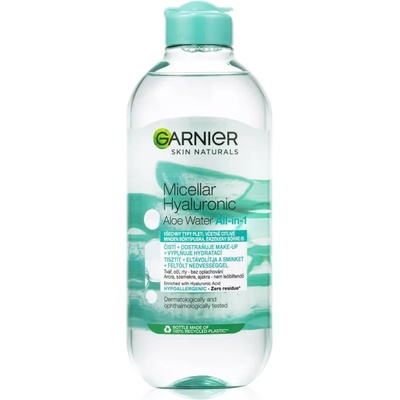 Garnier Skin Naturals Micellar Hyaluronic Aloe Water мицеларна вода 400ml