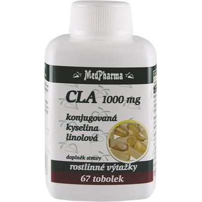 MedPharma CLA 1000 mg konjugovaná kyselina linolová 67 tobolek