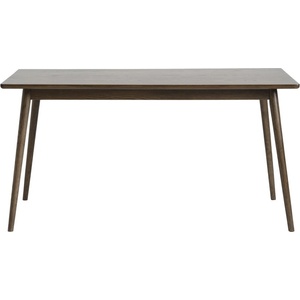Unique Furniture Кафява сгъваема трапезна маса с дъбов плот 150x90 cm Barrali - Unique Furniture (43242931)
