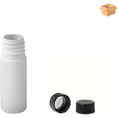 Via Plastová lahvička bílá s černým uzávěrem 10 ml 2000 ks
