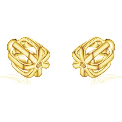 Olivie Strieborná SKRUTKA SISSI GOLD 8375