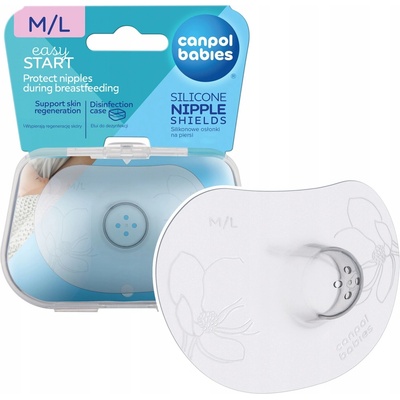 Canpol Babies Easy Start Silicone Nipple Shields