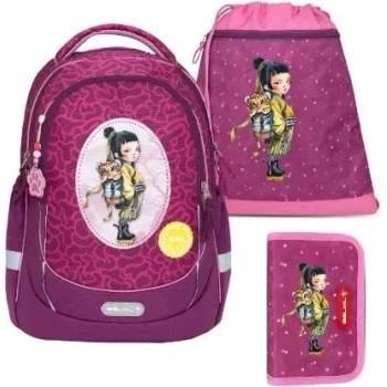 Belmil Ученическа раница Black&White Miia Yuki - Belmil