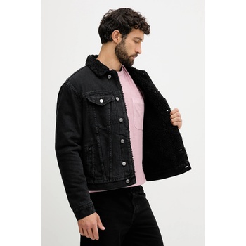 Pepe Jeans Дънково яке Pepe Jeans в черно преходен модел с уголемена кройка PM40271609S0 (PM40271609S0)