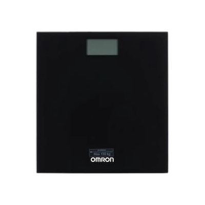 Omron Digital Bathroom Scales Omron 29 x 27 x 2, 2 cm Black Glass