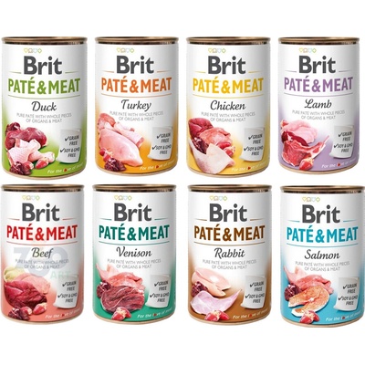 Brit Paté & Meat Mix 48 x 400 g