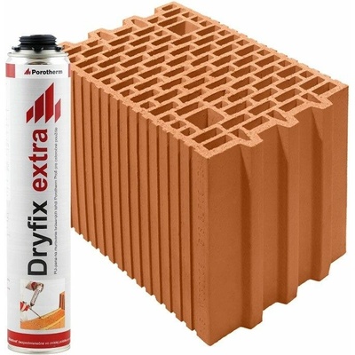 Wienerberger Porotherm 25 Profi brúsená tehla Lepenie tehál: na lepiacu penu Dryfix (pena v cene)