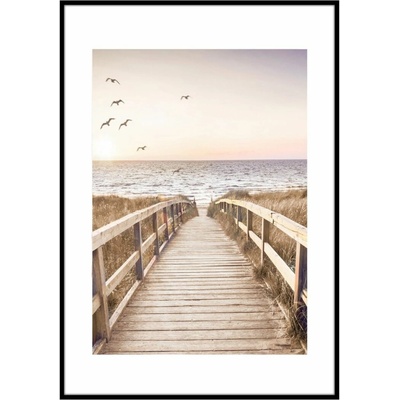 Artbox Obraz v rámu Gold Jetty, 70 × 50 cm OB-14041