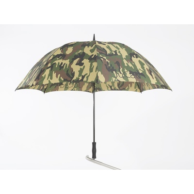 JuCad Telescopic Umbrella vojenský zelená