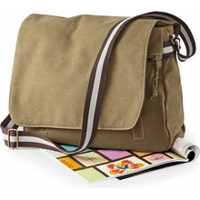 Quadra plátená vintage taška cez rameno QD610 Sahara 40 x 30 x 12 cm