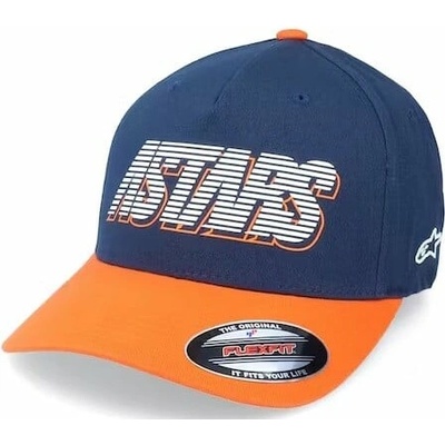 ALPINESTARS LANES HAT navy modrá/oranžová