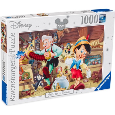 Ravensburger Пъзел Ravensburger от 1000 части - Пинокио (12000108)