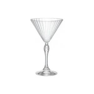 Bormioli Rocco Коплект 6бр стъклени чаши за коктейл "MARTINI" 250мл AMERICA '20s-(1.22142) (0110431)