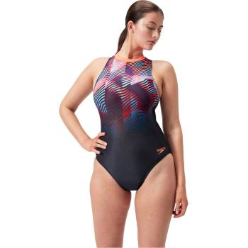 Speedo Бански костюм Speedo Women's One Piece Swimsuit - Black/Red