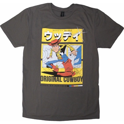 Disney tričko toy Story Original Cowboy šedá