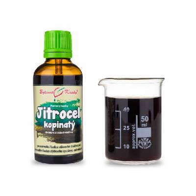 Bylinné kapky Jitrocel kopinatý - bylinné kapky (tinktura) 50 ml