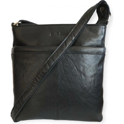 Justified dámská kožená crossbody kabelka Lina 12.136300 lina černá