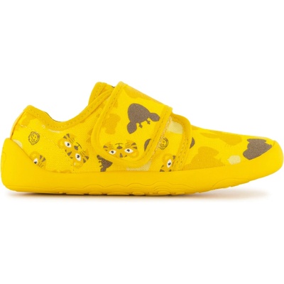 Affenzahn Детски пантофи Affenzahn Kid's Slippers Cotton Movy Slippers - Tiger / Yellow - размер 34 (EU) (702-3996-0524)