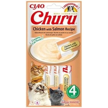 INABA Churu Chicken with salmon recipe 4 x 14 g