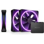 NZXT F120 RGB Duo Black (NZXT-FAN-RF-D12TF-B1)
