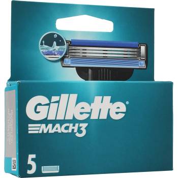 Gillette Mach3 резервни остриета 5 бр