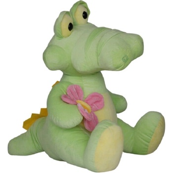 Image 1 of Амек Тойс Плюшена играчка Амек Тойс - Крокодил с цвете, 60 сm (031268-1)