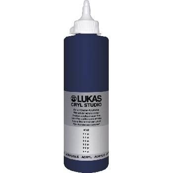 LUKAS Cryl Studio Plastic Bottle АКРИЛНА боя Indigo 500 ml 1 бр (747220500)