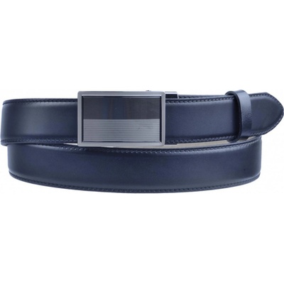 Penny Belts pánský kožený pásek AUTOMAT 35-020-A3-60 černý