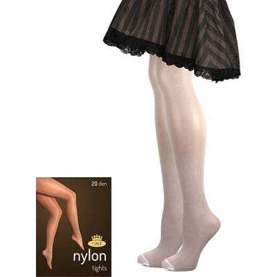 Lady B Nylon 20 DEN Punčochové kalhoty bianco