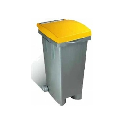 popelnice Tata color I.C.S. spa 80 l žlutá