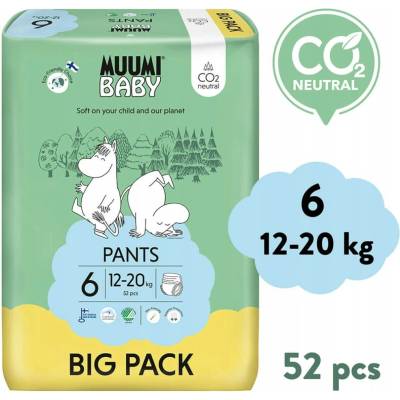 Muumi 6 12-20 kg 52 ks