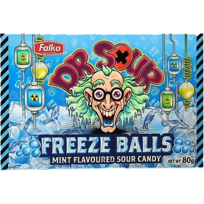 Felko Dr. Sour kyselé bonbóny s příchutí máty 80 g