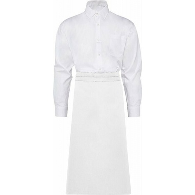 SG Accessories - BISTRO Bistro pasová zástěra ze směsového materiálu 100 × 78 cm Bílá