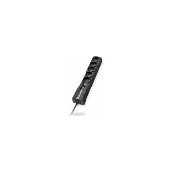 Everlast EVER CLASSIC - Surge protector - AC 250 V - 2500 Watt - output connectors: 5 - 1.5 m cord - black