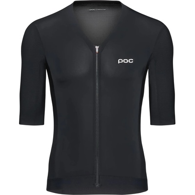 POC Мъжка фланелка с къс ръкав за колоездене POC Raceday S/S Jersey Cycling jersey - Uranium Black - размер XL (056-4247-0315)