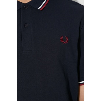 Fred Perry Памучна тениска с яка Fred Perry (M3600.T55)